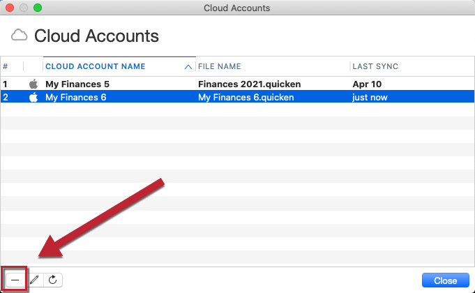 How To Edit Or Delete Your Cloud Datasets In Quicken For Mac Quicken